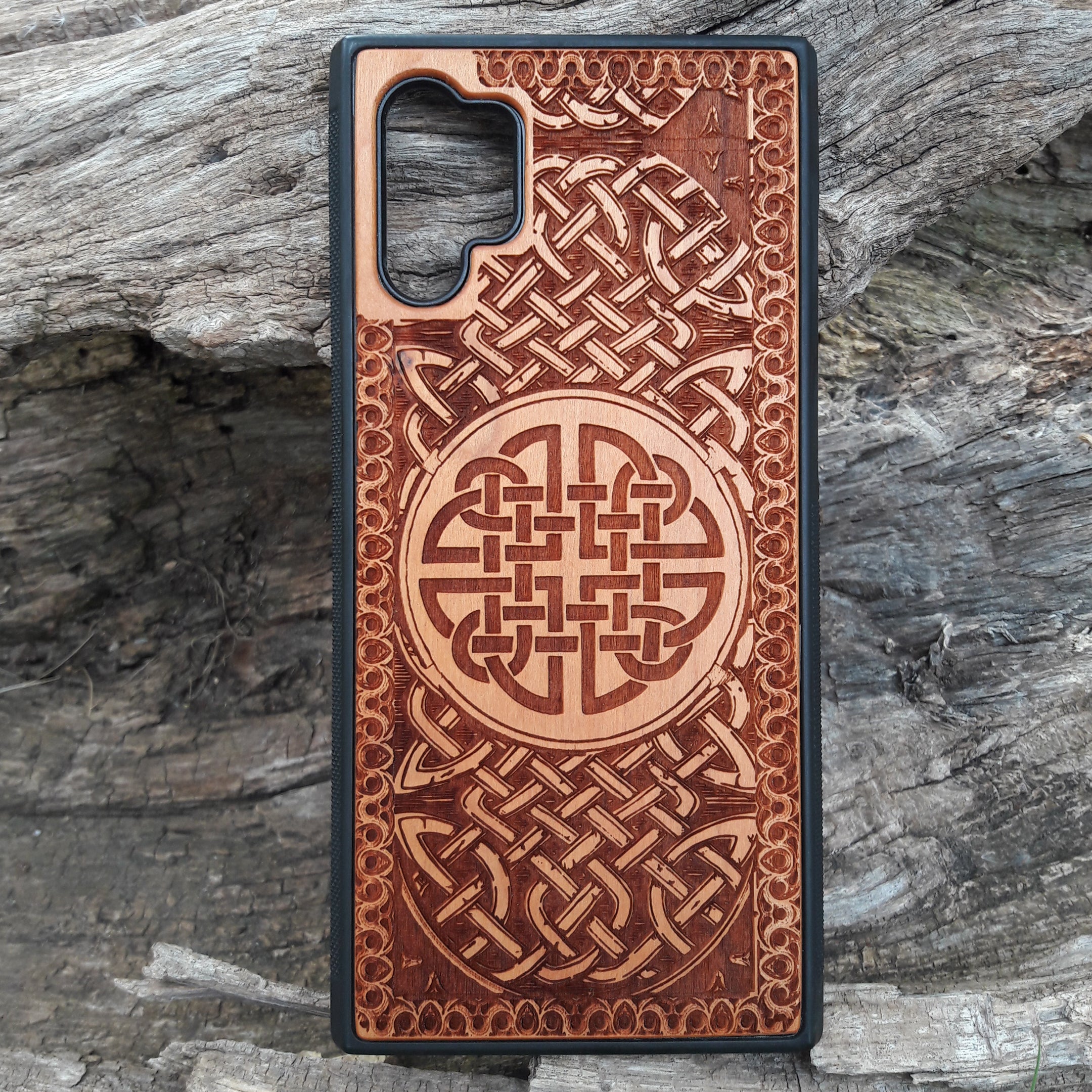 iPhone Samsung Galaxy Wood Phone Case Artwork