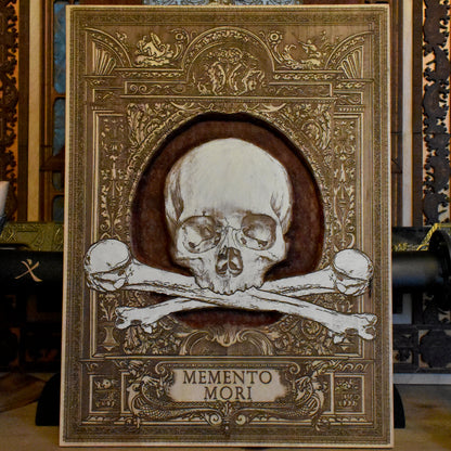 Memento Mori Hand Carved Large