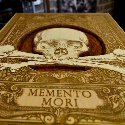 Memento Mori Hand Carved Large