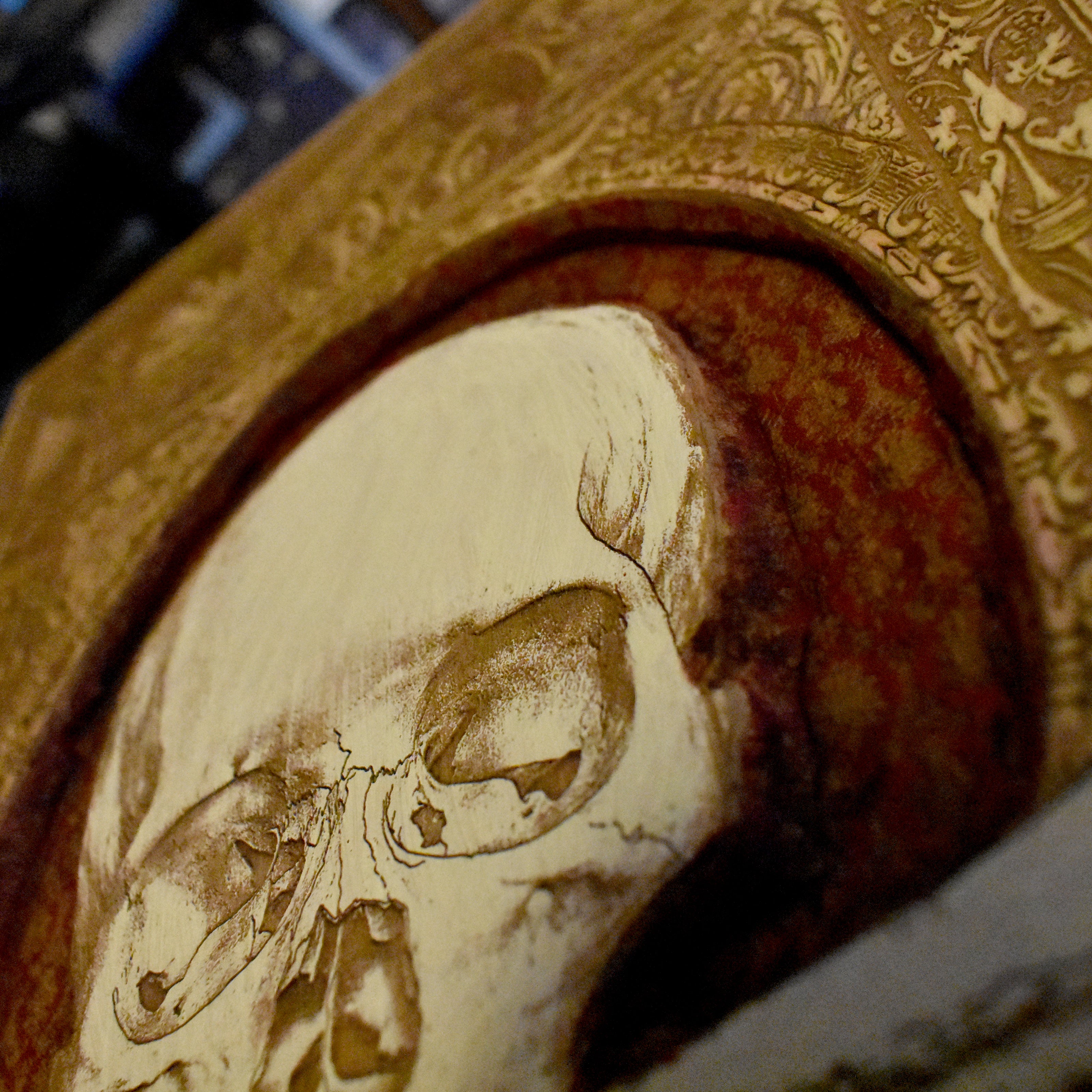 Memento Mori Hand Carved Large