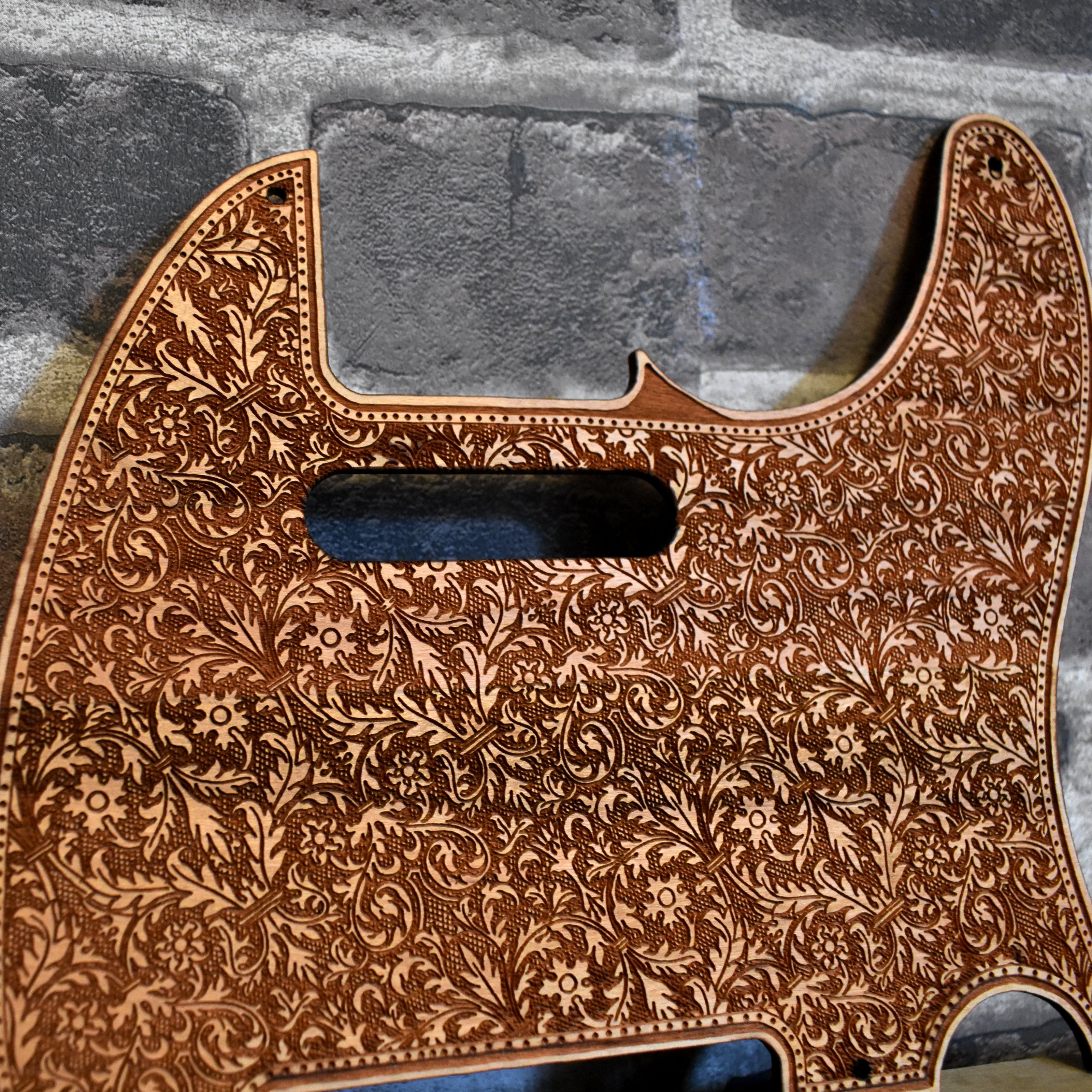 Telecaster Wood Pickguard - Pattern II