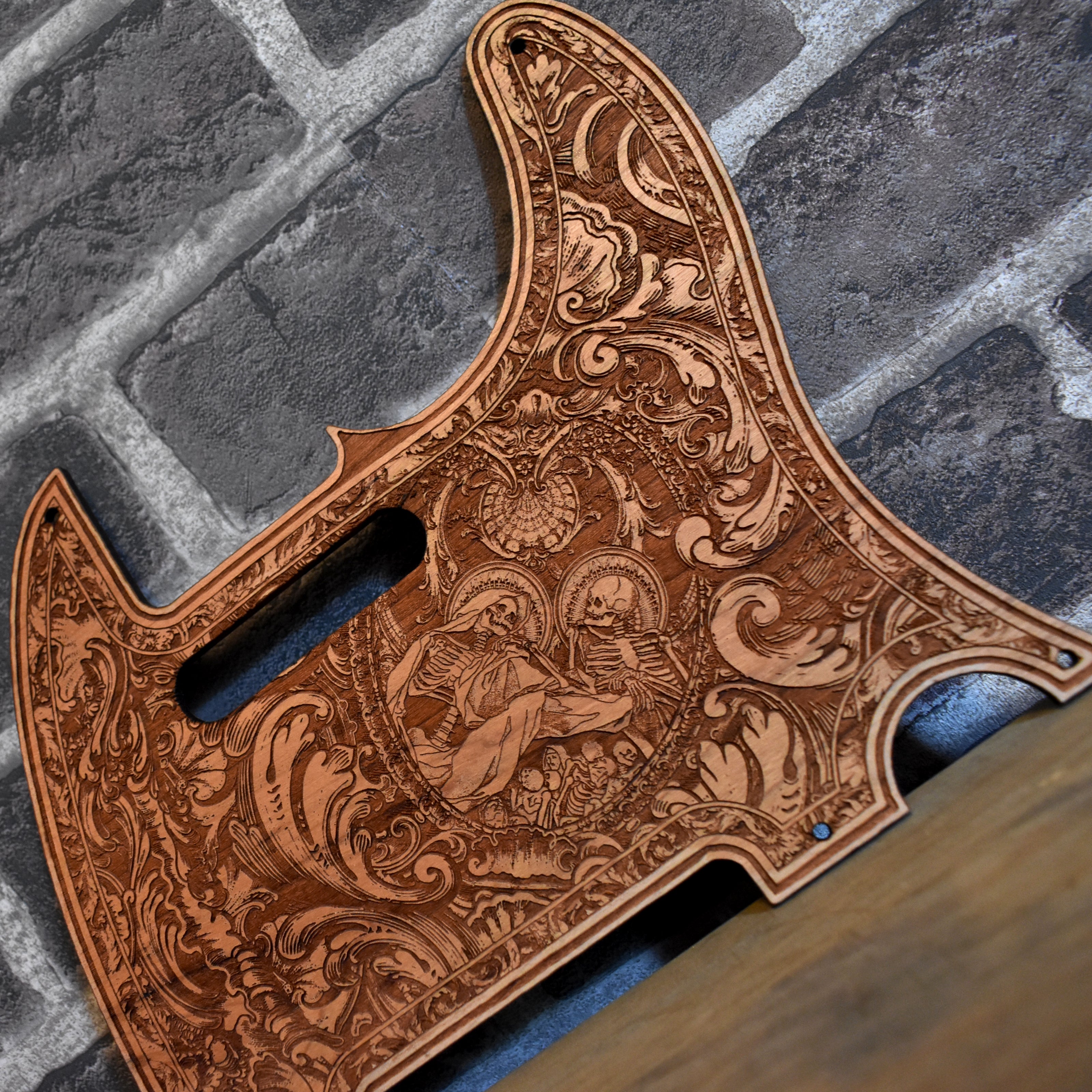 Telecaster Wood Pickguard - Souls