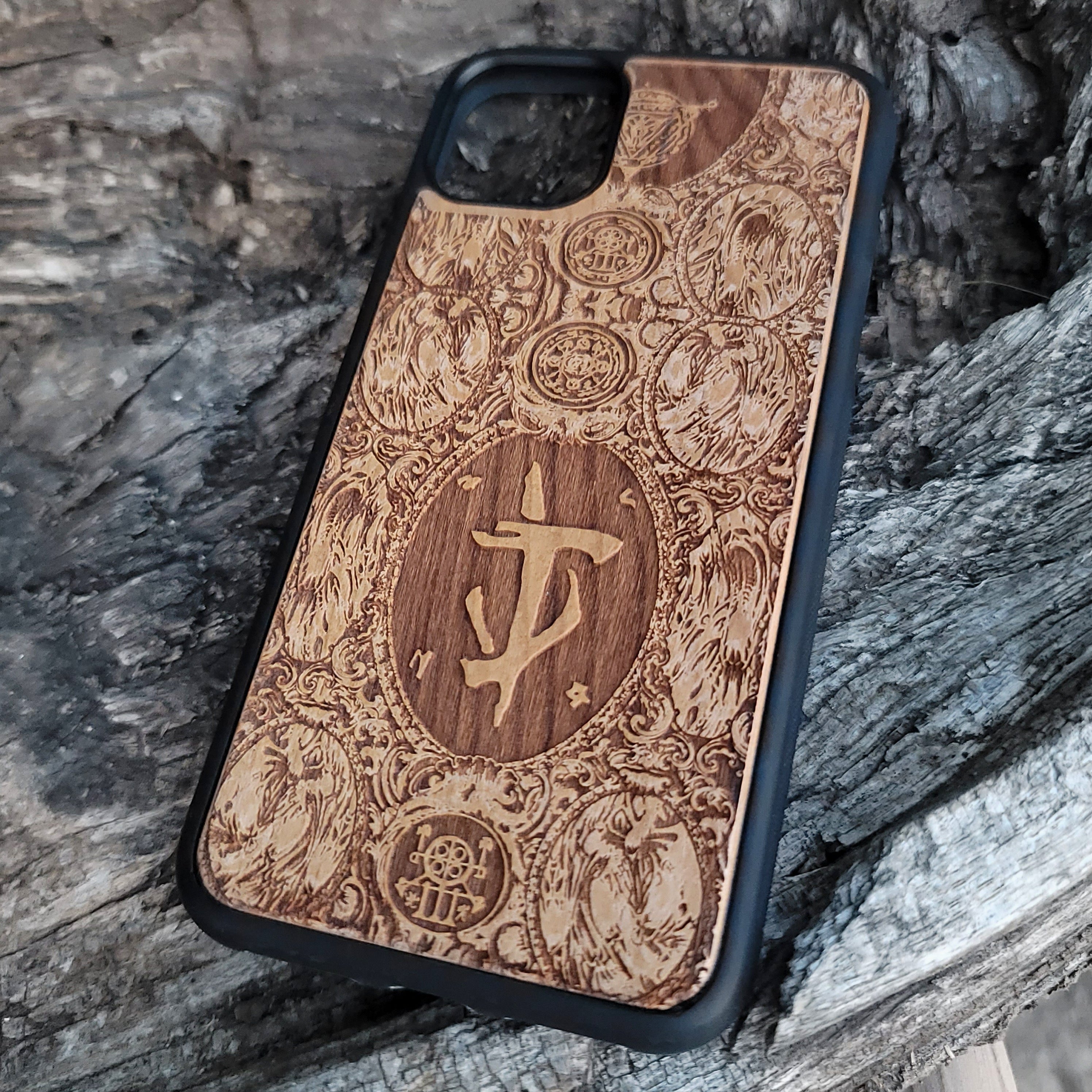 Doom - Wood Phone Case