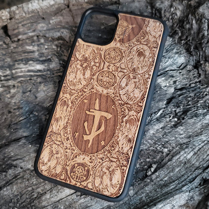 Doom - Wood Phone Case