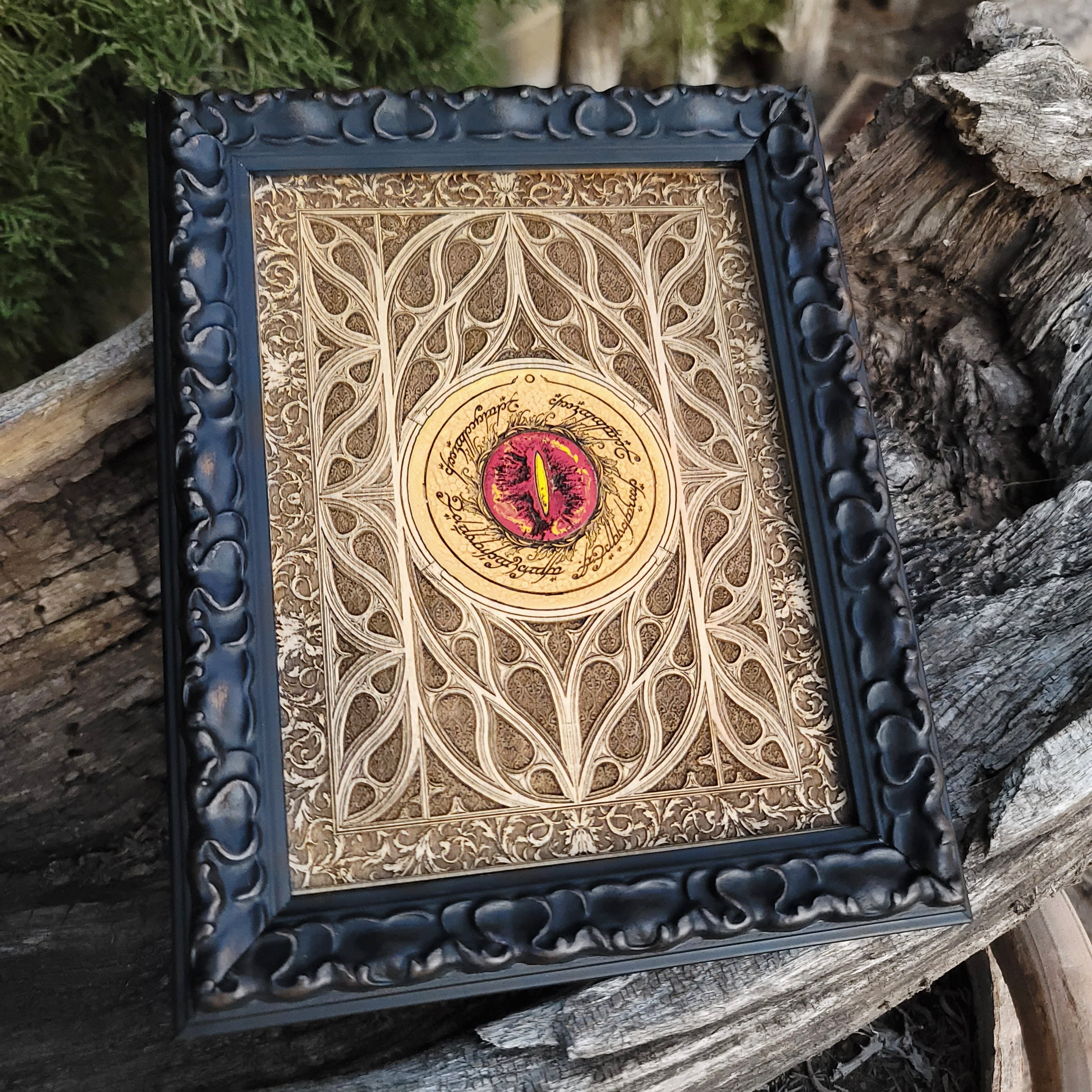 Gothic Window Fantasy Movie Symbol - Mini