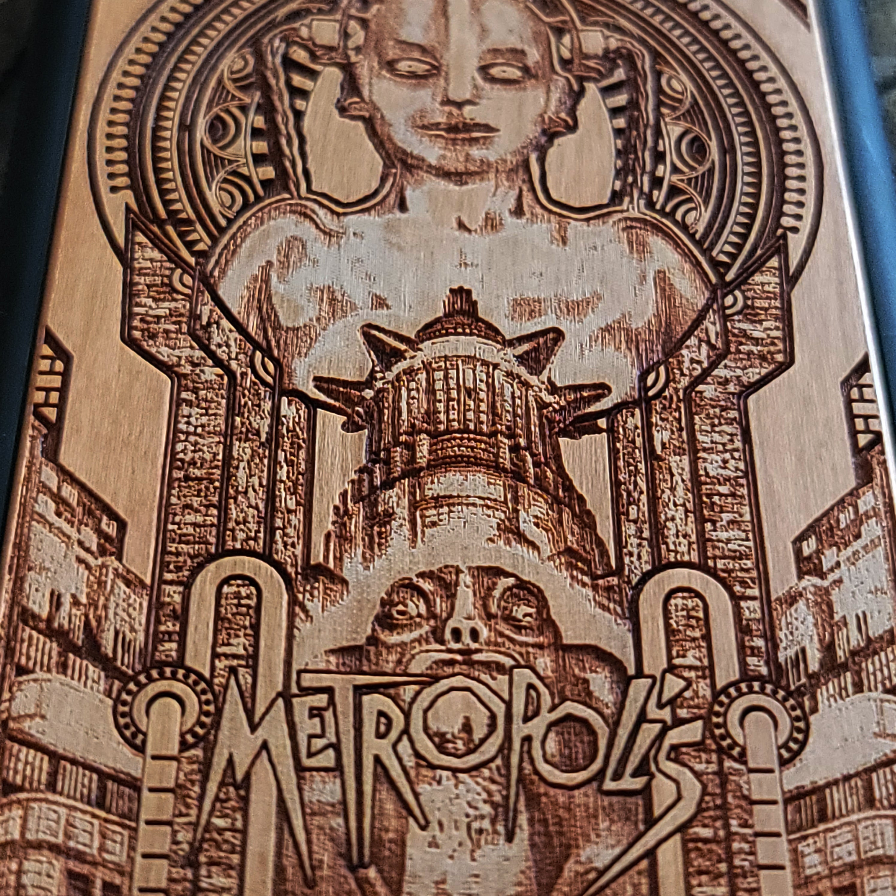 Metropolis - Wood Phone Case