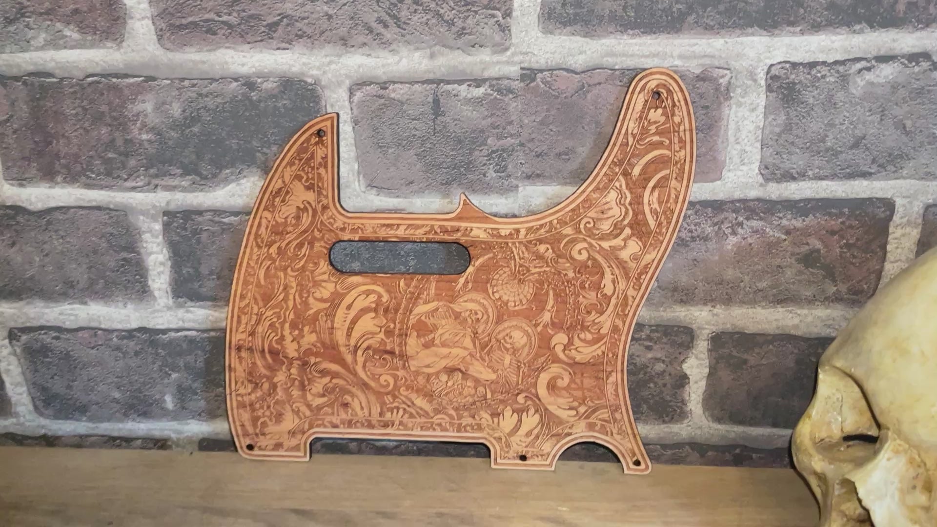 Telecaster Wood Pickguard - Stumble