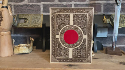 Gothic Window Celtic Red Symbol Mini