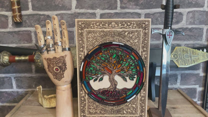 Gothic Window Tree of Life - Medium