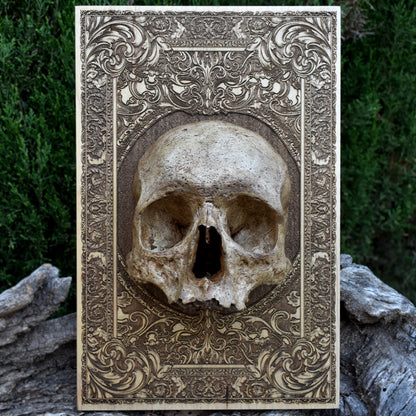 Handmade Human Skull Replica