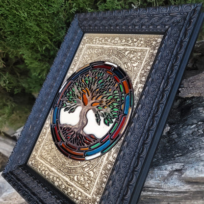 Gothic Window Tree of Life - Medium