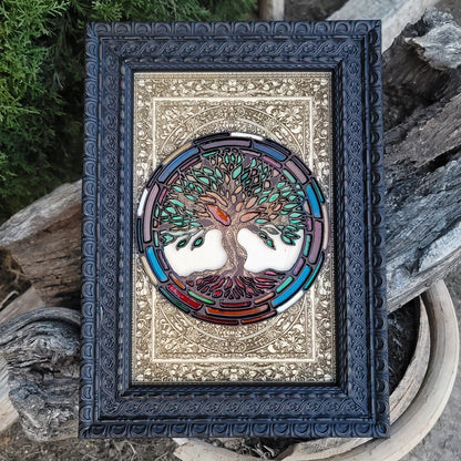 Gothic Window Tree of Life - Medium