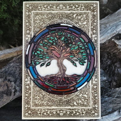 Gothic Window Tree of Life - Medium