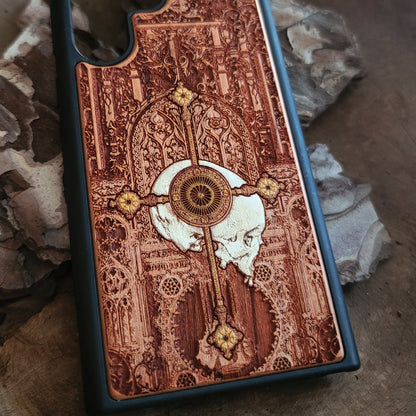 Religion - Wood Phone Case - Hand Painted