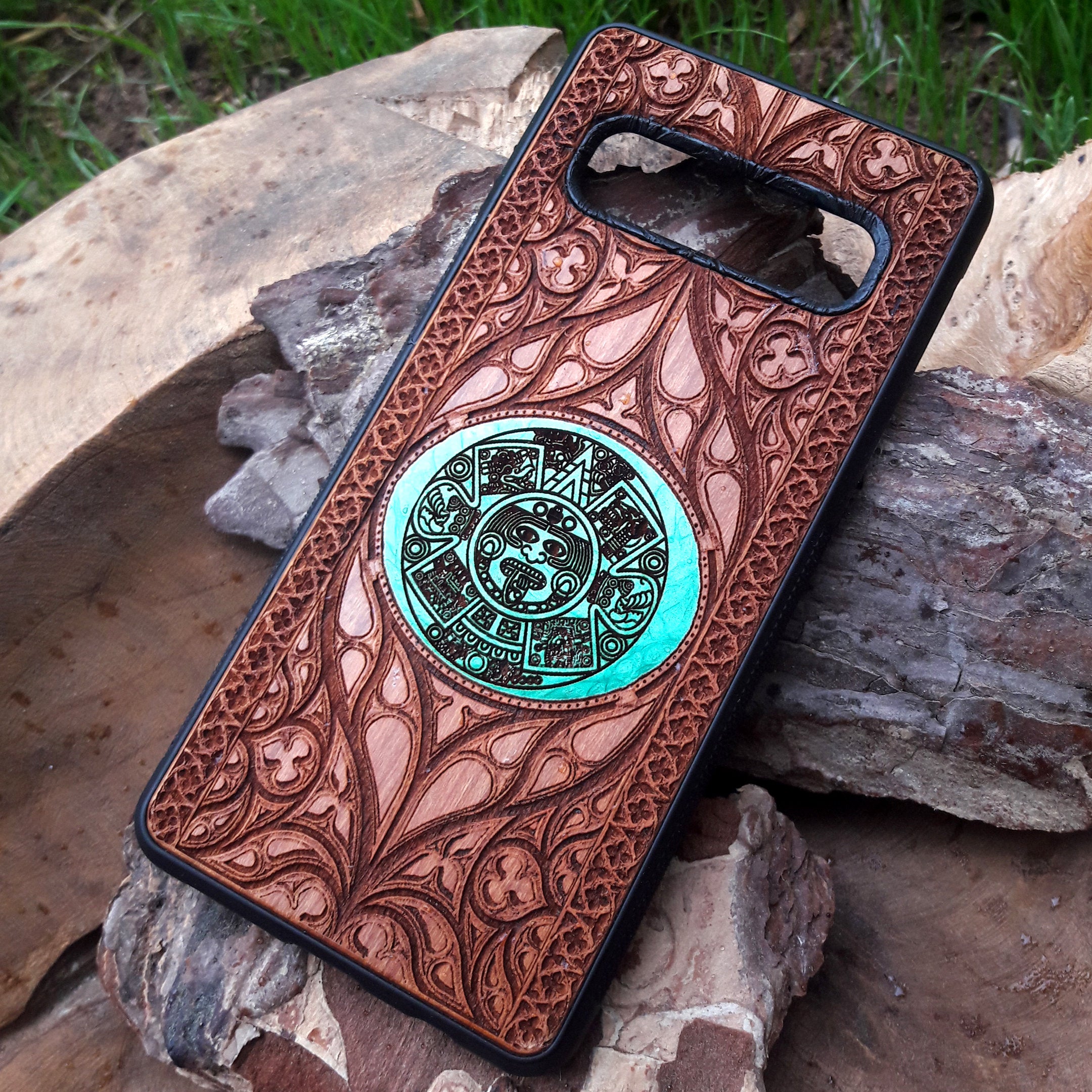 Aztec Calendar Phone Case: Ancient Elegance — CityLocs